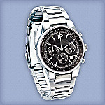 My Son, My Pride And Joy Stainless Steel Chronograph Men's Wrist Watch: Gift For Sons